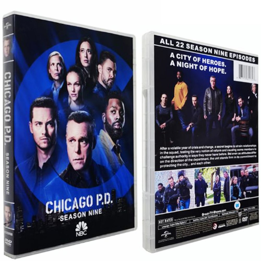 CHICAGO P.D. Drama TV Complete Series Season 9 DVD NEW Region 1 next day sending